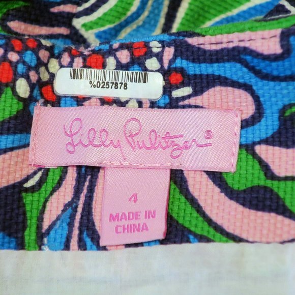 Lilly Pulitzer Floral Dress Rehearsal Roslyn Skirt - Picture 4 of 4